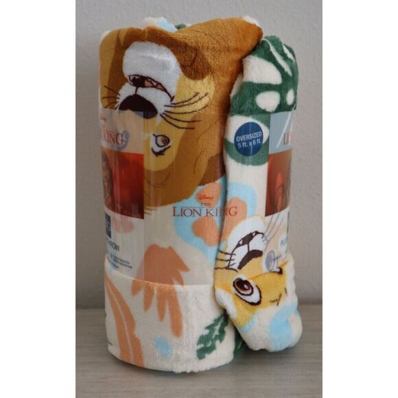 The Big One - Disney The Lion King Super Soft Oversized Plush Throw 5ft x 6ft - Picture 3 of 7